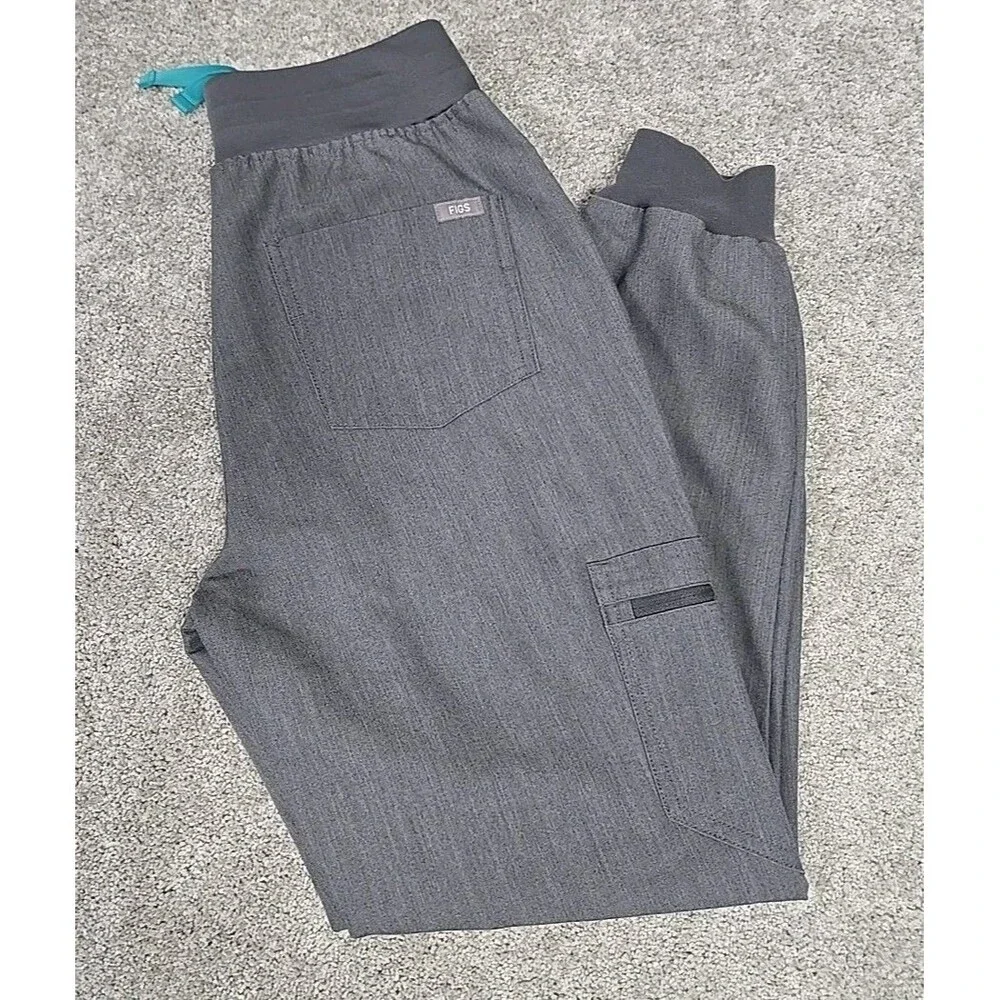 FIGS‎ Technical Collection Zamora Jogger Scrub Pants Gray Women’s Size S Regular